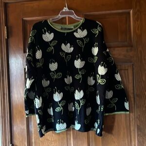 Gudrun Sjoden sweater. Pullover with 3/4 sleeves size xl